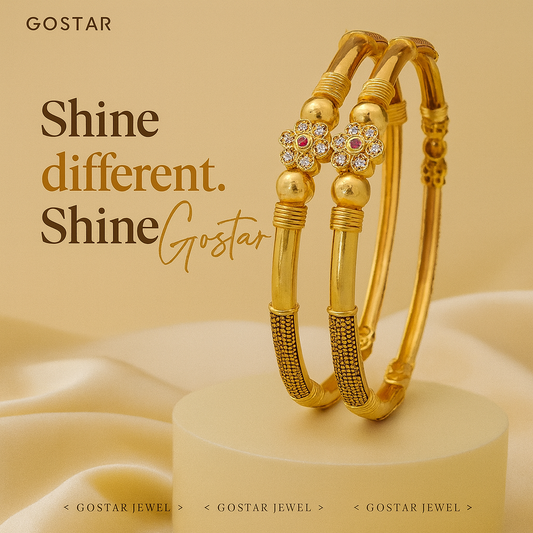 Flovars shap in Bangles